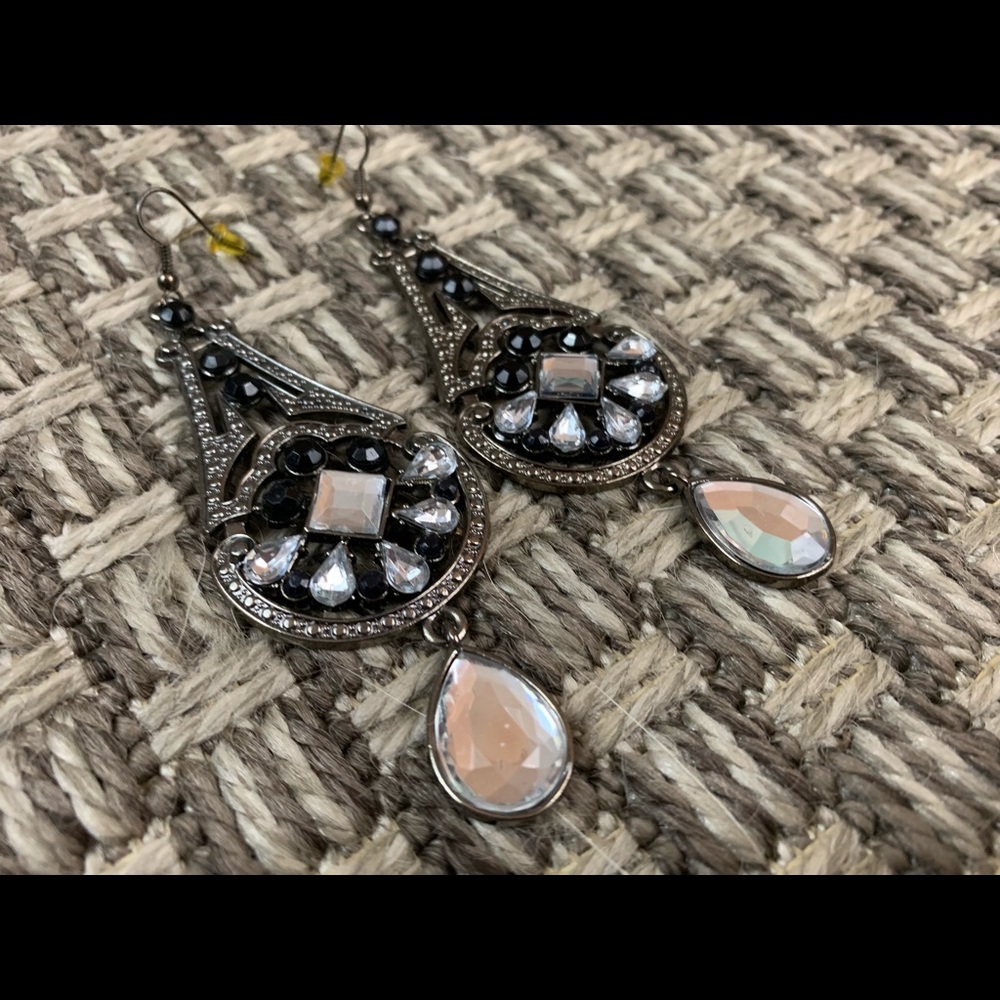 Black earrings